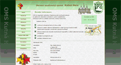 Desktop Screenshot of oms-kh.cz